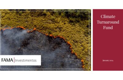 Fama Investimentos Investor Deck Design Slide 1