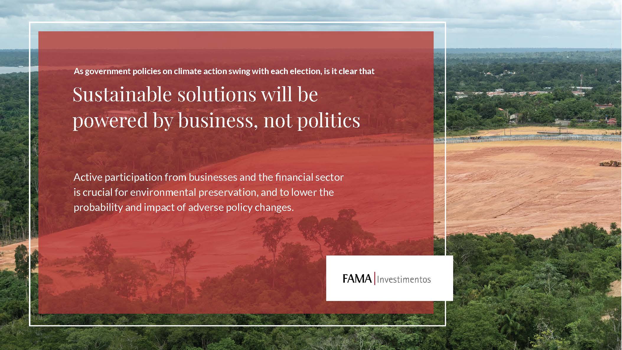 Fama Investimentos Investor Deck Design Slide 1