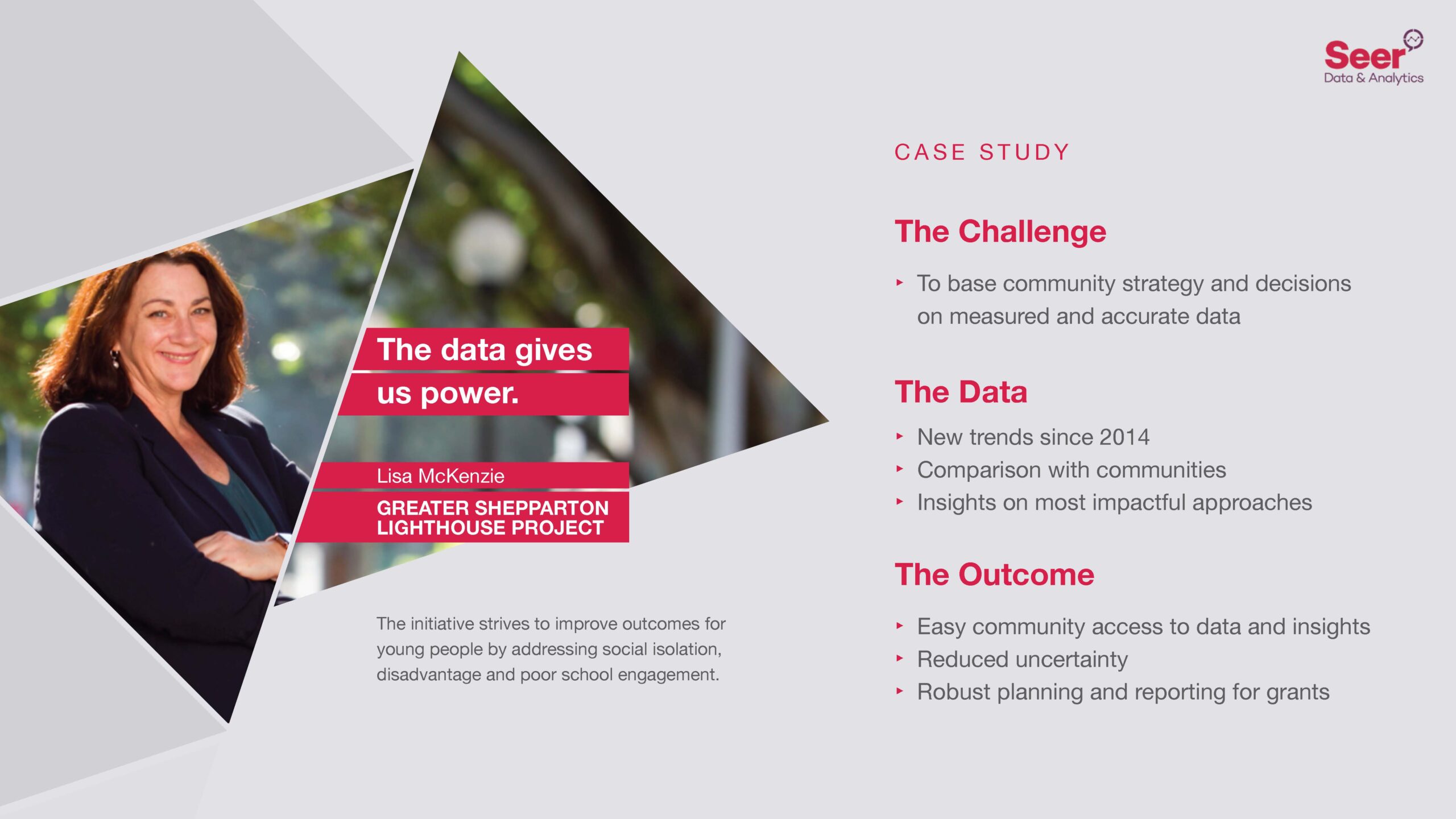 Seer Data Investor Deck Design Slide 3